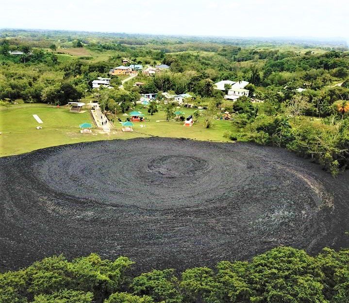 Devil's Woodyard Mud Volcano