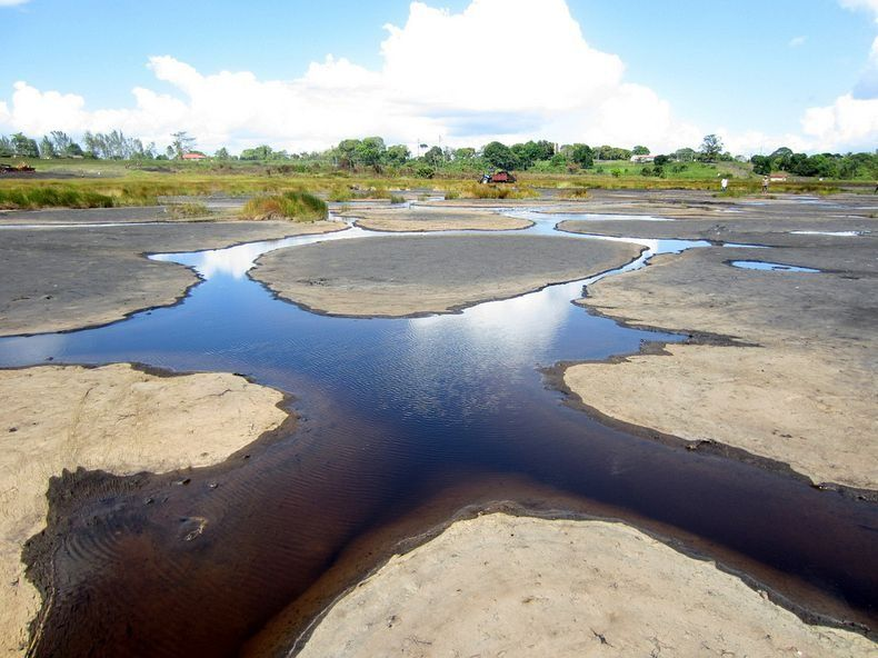 The Pitch Lake at La Brea · Point Fortin