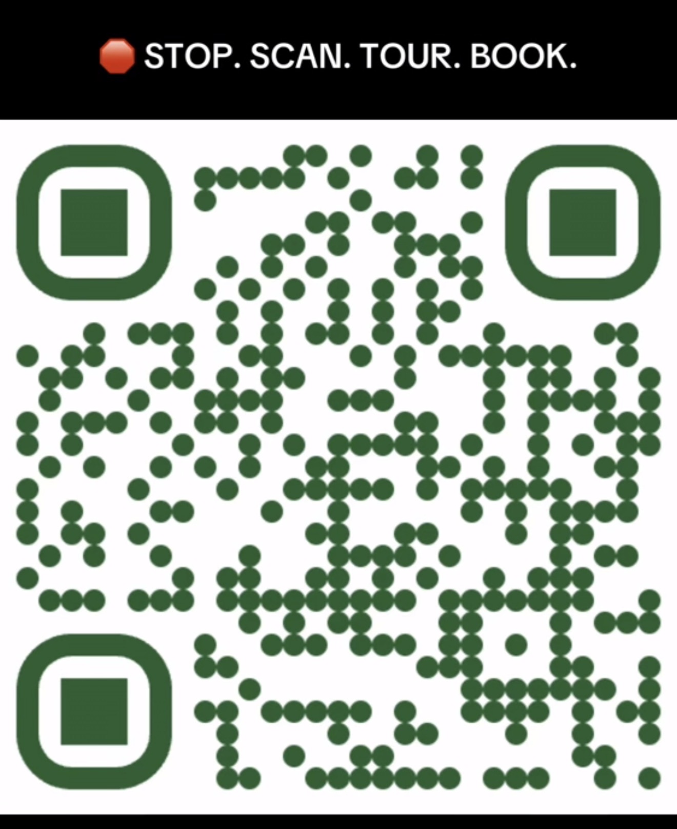 QR code for Vintage Oaks Hideaway virtual tour