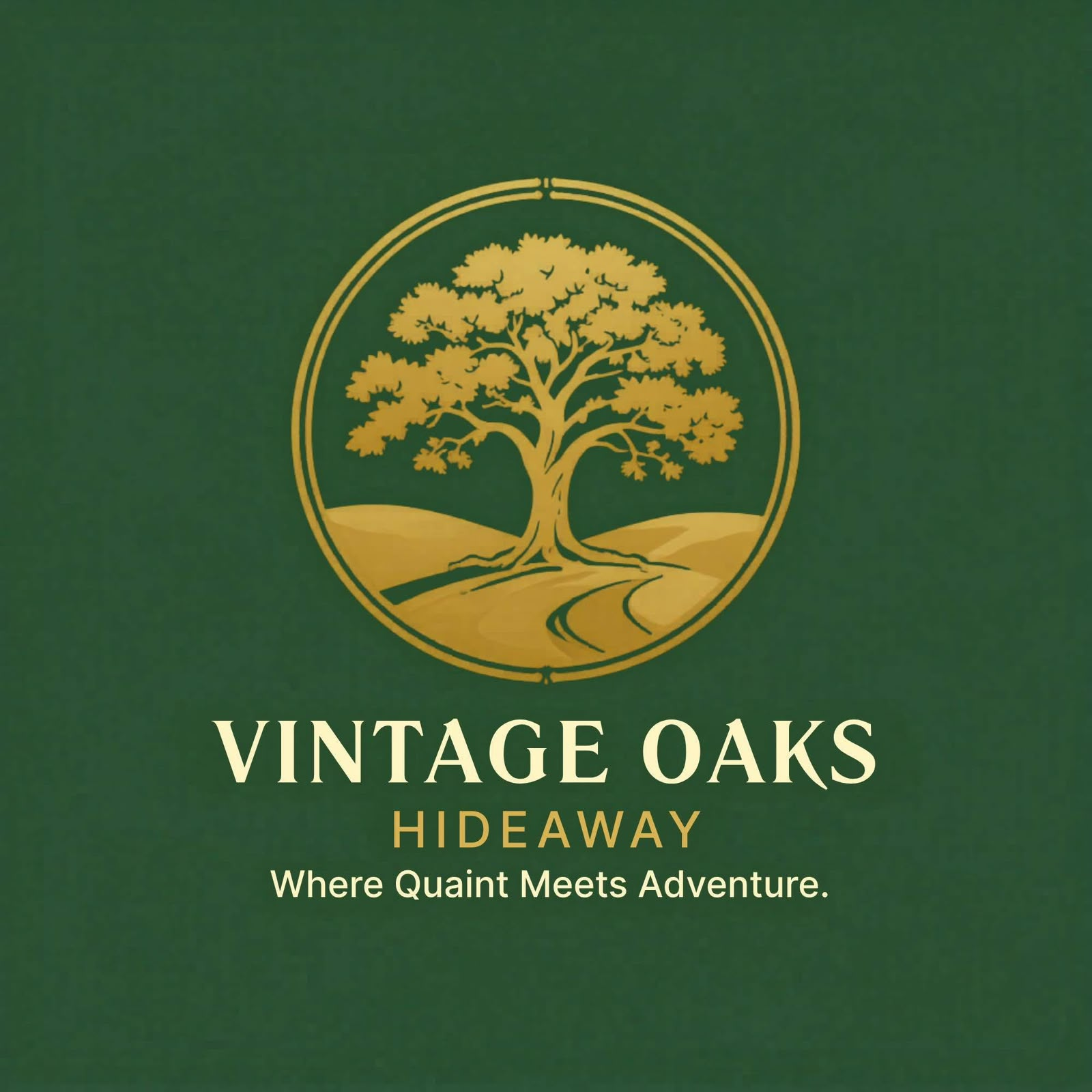 Vintage Oaks Hideaway logo